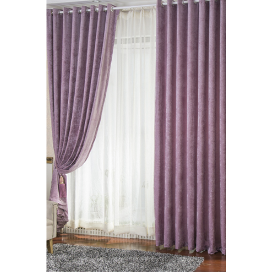 Düz Renkli Fon Perde