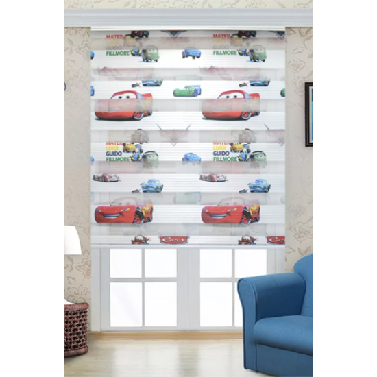 Basılı Zebra Perde